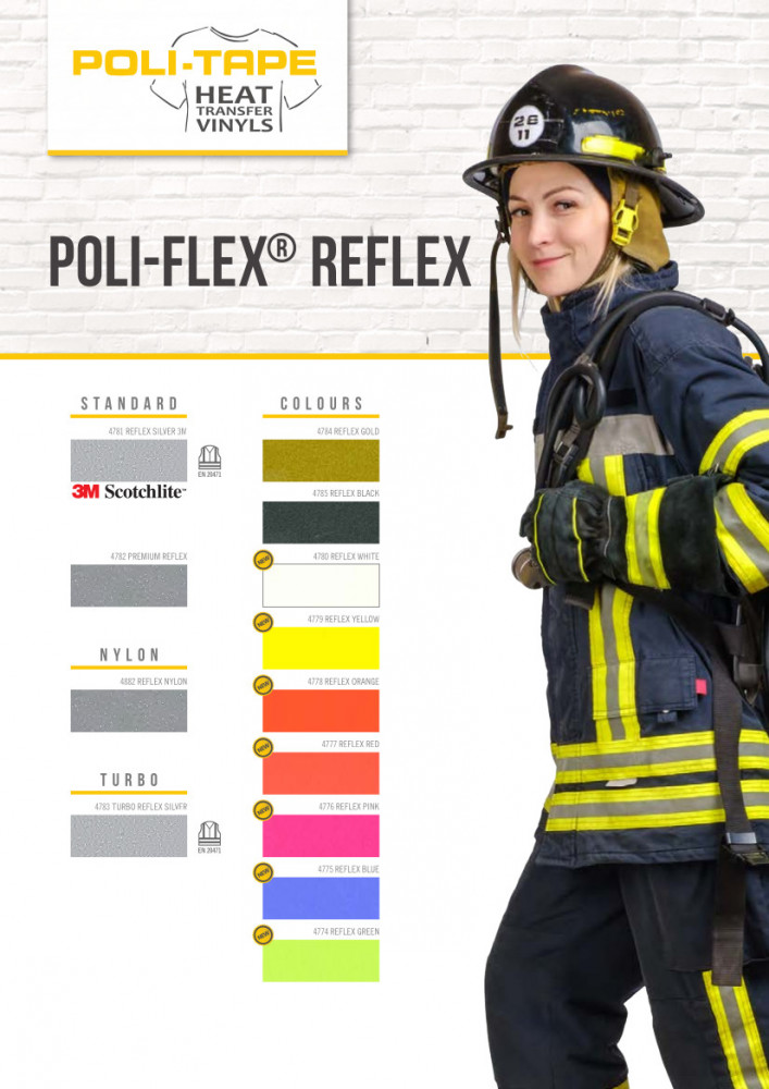Poli-Flex Reflex Reflektierende Flexfolie