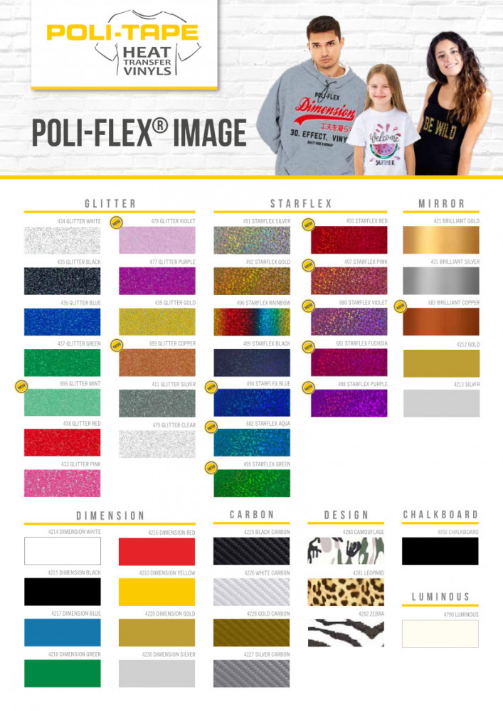 Poli-Flex Image Farbkarte