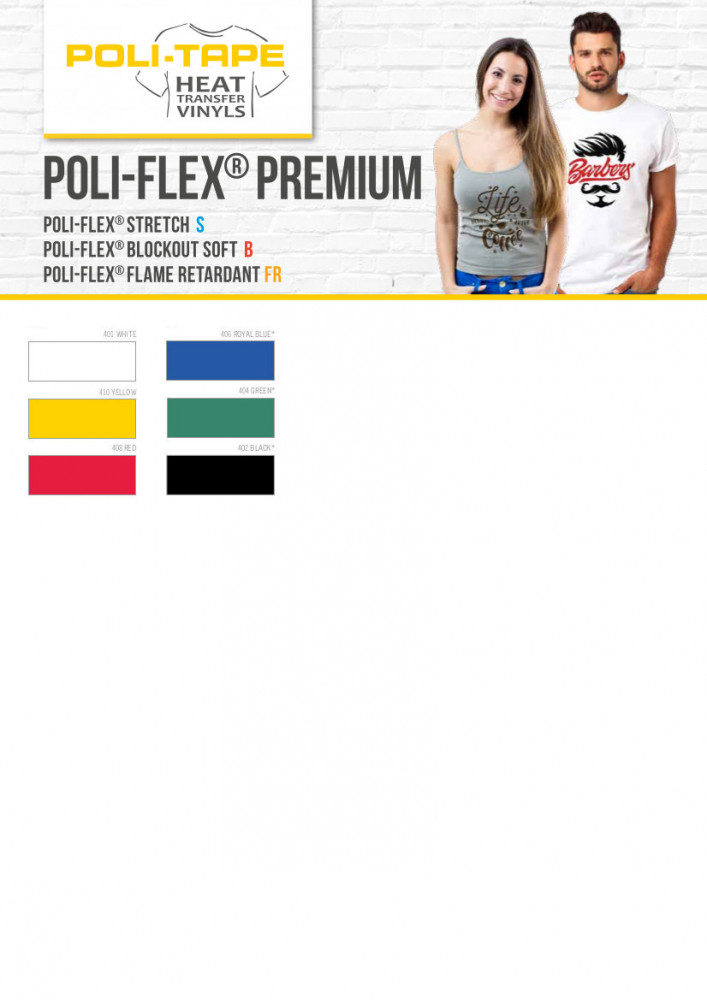 Poli-Flex Stretch Elastische Flexfolie