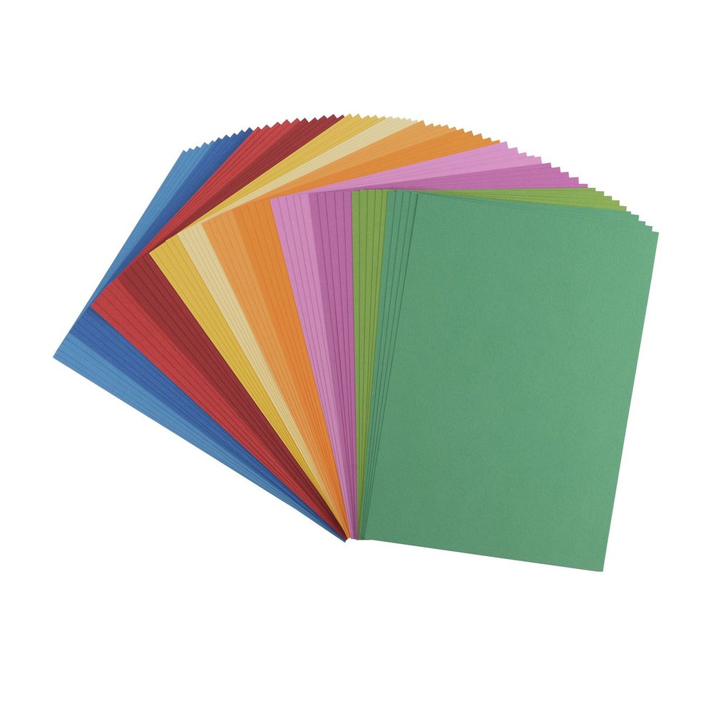 Florence Cardstock Papier Basicfarben 21 x 29,7 cm (216 g) 60er-Pack