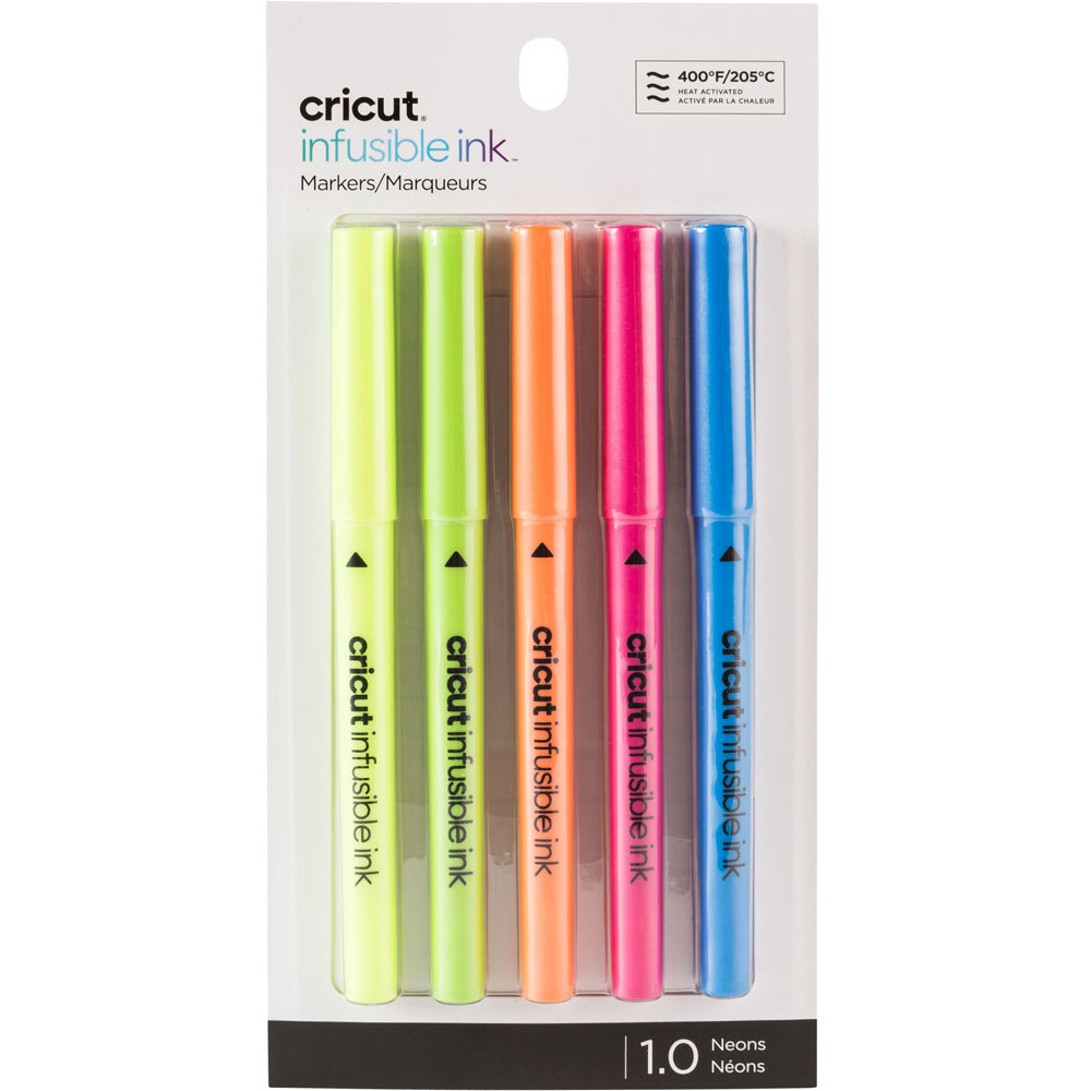 Cricut 2006258 Infusible Ink Stifte (1 mm) Neonfarben